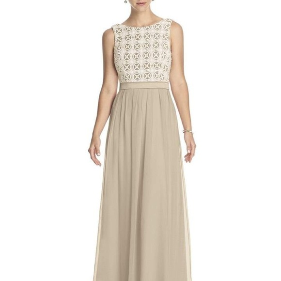 Lela Rose LR182IV in Palomino - Picture 1 of 2